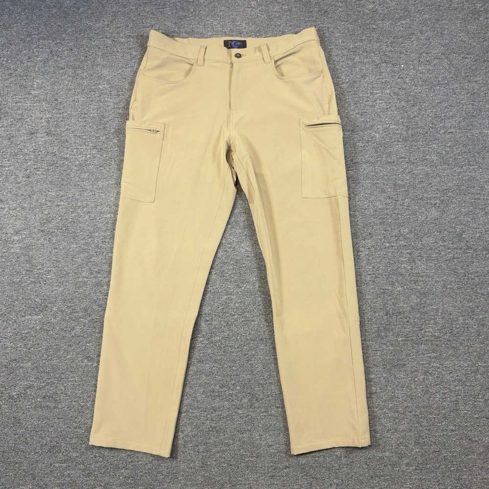 Rail Riders Beige Pants Men's Size 34 Outdoor Hiking Gorpcore (Actual 36x31)